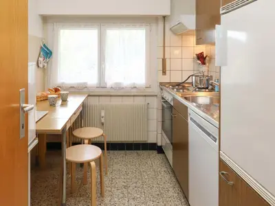 Küche/Küchenzeile in der Unterkunft Apartment Belmont Ouest 75 by Interhome