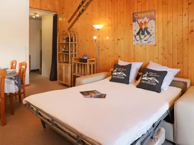 Ein Bett oder Betten in einem Zimmer der Unterkunft Apartment Belmont Ouest 75 by Interhome