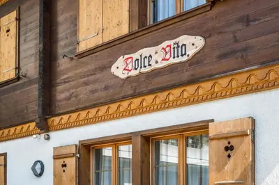 Ein Zertifikat, Auszeichnung, Logo oder anderes Dokument, das in der Unterkunft Apartment Dolce Vita - GRIWA RENT AG ausgestellt ist