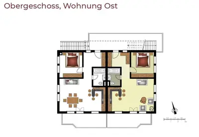 Grundriss der Unterkunft Apartment Dolce Vita - GRIWA RENT AG