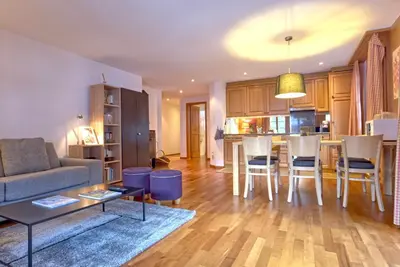 Küche/Küchenzeile in der Unterkunft Apartment Fagus - GRIWA RENT AG