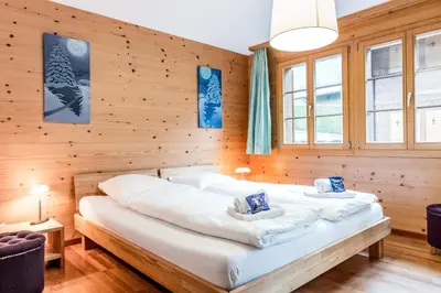 Ein Bett oder Betten in einem Zimmer der Unterkunft Apartment Fagus - GRIWA RENT AG