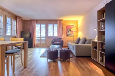 Ein Sitzbereich in der Unterkunft Apartment Fagus - GRIWA RENT AG