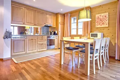 Küche/Küchenzeile in der Unterkunft Apartment Fagus - GRIWA RENT AG