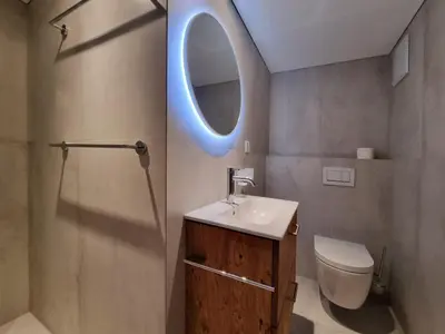 Ein Badezimmer in der Unterkunft Rio ski-in, ski-out