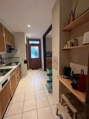 Küche/Küchenzeile in der Unterkunft Chalet Mignon - your vacation oasis at Lake Brienz