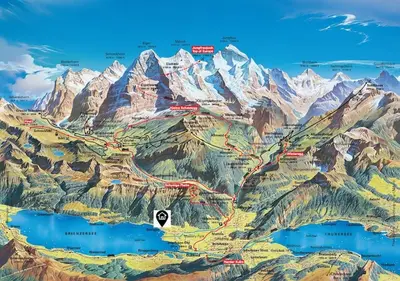 Naturlandschaft in der Nähe der Ferienwohnung