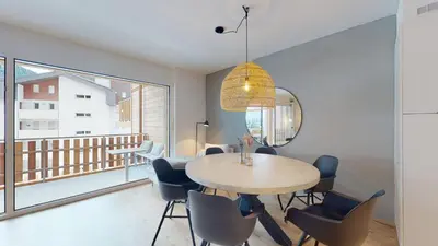 Grundriss der Unterkunft Sublime modern family apartment of 2 bedrooms