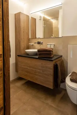 Ein Badezimmer in der Unterkunft Chalet Weisshorn 1