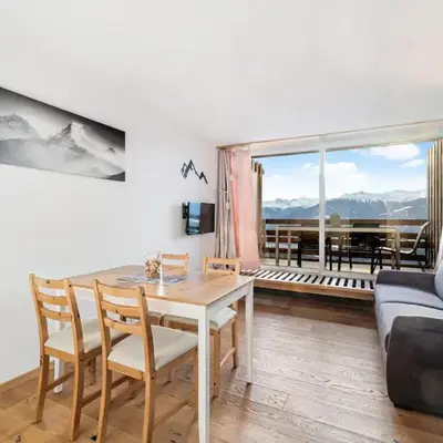 Chaleureux studio à Anzère