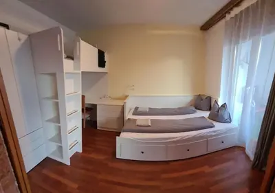 Ein Bett oder Betten in einem Zimmer der Unterkunft Arca 2