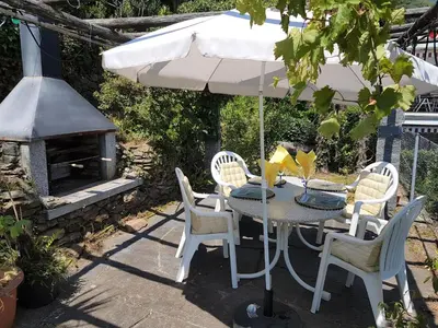 Ein Garten an der Unterkunft 