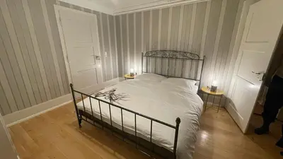 Ein Bett oder Betten in einem Zimmer der Unterkunft Schwendi-Blueme