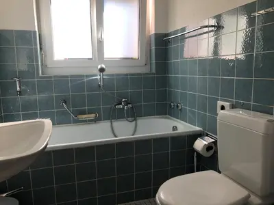 Ein Badezimmer in der Unterkunft Breiten 1