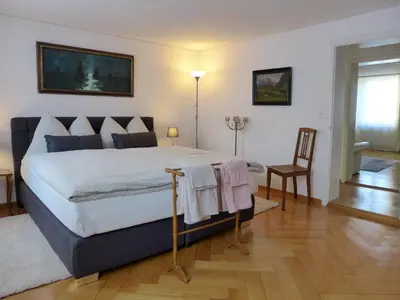 Ein Bett oder Betten in einem Zimmer der Unterkunft Apartment Bieri-Haus by Interhome