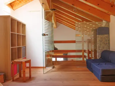 Ein Sitzbereich in der Unterkunft Apartment Ryad C by Interhome