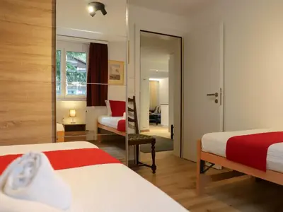 Ein Bett oder Betten in einem Zimmer der Unterkunft Apartment Grillon-4 by Interhome