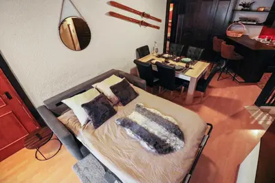 Ein Sitzbereich in der Unterkunft Magnifique appartement centré