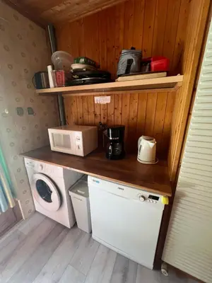 Küche/Küchenzeile in der Unterkunft Chalet Les Rocailles