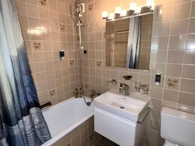Ein Badezimmer in der Unterkunft Apartment in Wengen - Amazing views, centrally located by train station