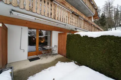 Superbe studio avec parking privé im Winter