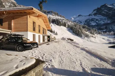 Châlet Bärgfride im Winter