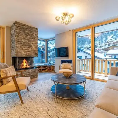 Saas-Fee stylish ski apartment