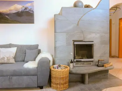 Ein Sitzbereich in der Unterkunft Apartment Arbgrat by Interhome