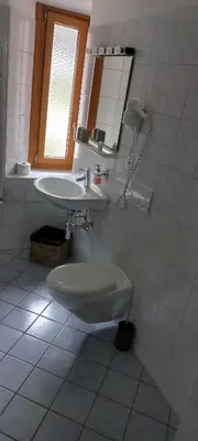 Ein Badezimmer in der Unterkunft Nuova Locanda Turisti
