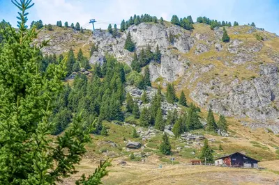 Naturlandschaft in der Nähe der Ferienwohnung