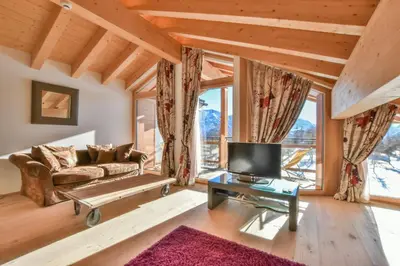 Ein Sitzbereich in der Unterkunft Royal A Penthouse