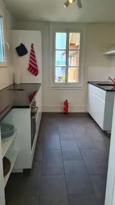 Küche/Küchenzeile in der Unterkunft Swiss Holiday Apartments