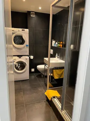 Ein Badezimmer in der Unterkunft Appartement Tourbillon centre-ville
