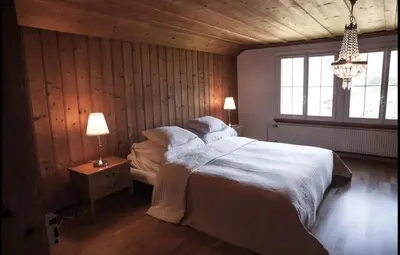 Ein Bett oder Betten in einem Zimmer der Unterkunft Marianne's Rustic