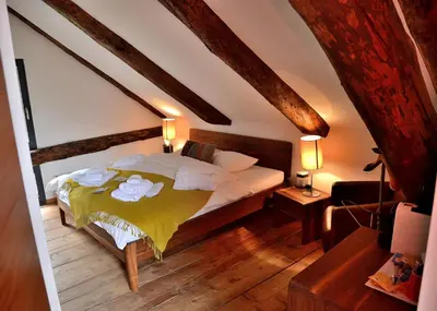 Ein Bett oder Betten in einem Zimmer der Unterkunft Unique Hotel Fusio