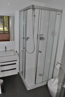 Ein Badezimmer in der Unterkunft Unique Hotel Fusio