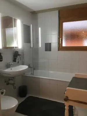 Ein Badezimmer in der Unterkunft Magnifique appartement de montagne