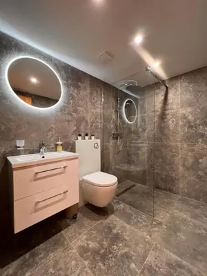 Ein Badezimmer in der Unterkunft Peacefull Mountains View