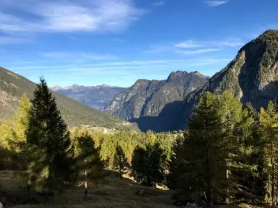 Naturlandschaft in der Nähe des Ferienhauses