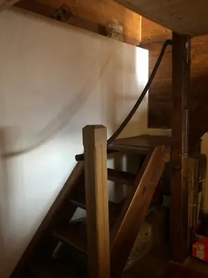 Ein Etagenbett oder Etagenbetten in einem Zimmer der Unterkunft Chalet Alpin suisse