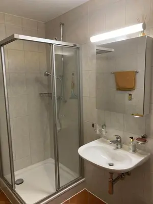 Ein Badezimmer in der Unterkunft Les balcons du Rhône
