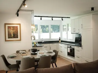 Küche/Küchenzeile in der Unterkunft Apartment Davinci-2 by Interhome