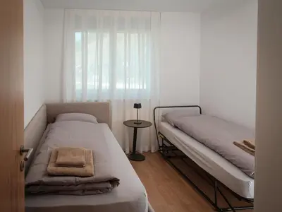 Ein Bett oder Betten in einem Zimmer der Unterkunft Apartment Davinci-2 by Interhome