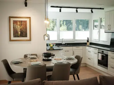 Küche/Küchenzeile in der Unterkunft Apartment Davinci-2 by Interhome