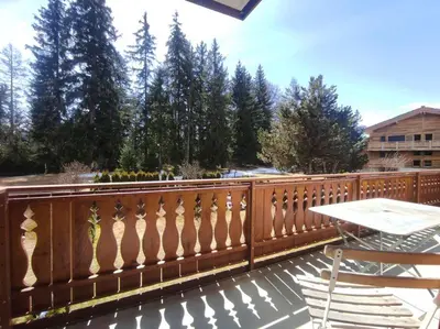 Ein Balkon oder eine Terrasse in der Unterkunft Family friendly 2-Bedroom near Golf & Ski slopes
