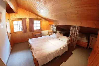 Ein Bett oder Betten in einem Zimmer der Unterkunft Eperon 8 Localisation idéale